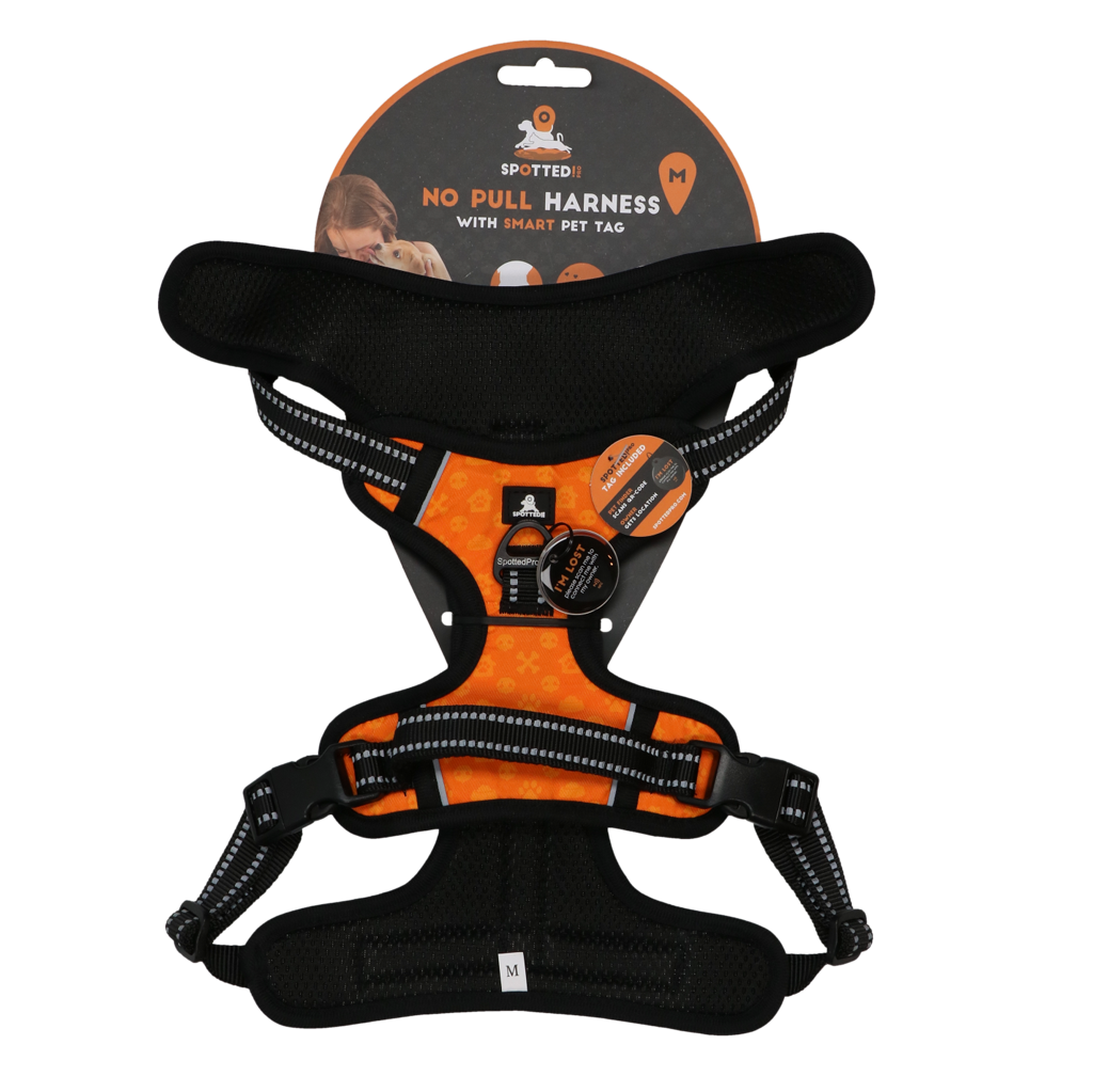 Harnais Anti-Traction Orange - Taille M