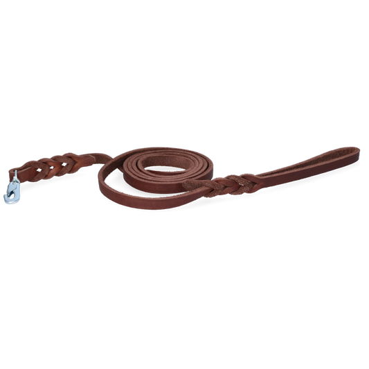 Lederleine Braun 1,6 cm - 180 cm