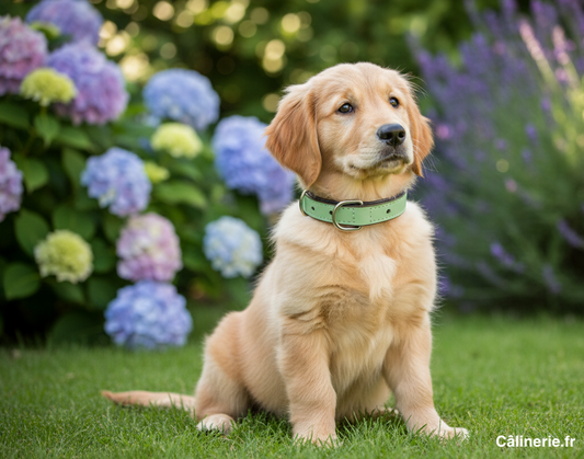 Collare imbottito Gloria Verde 30 x 1,5 cm