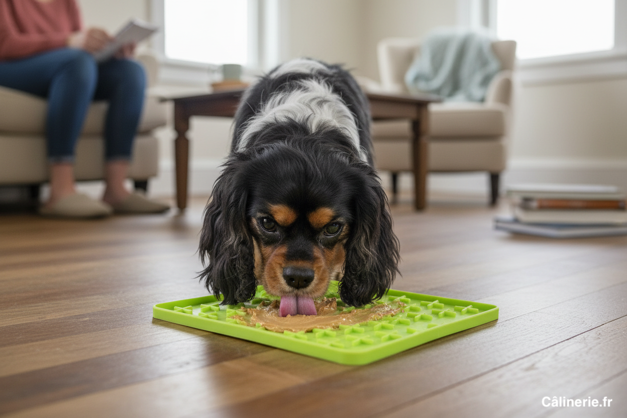 Alfombra para Lamer LickiMat Mini Buddy Verde
