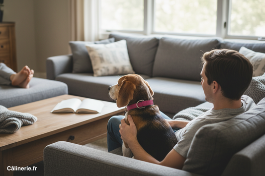 Collier Rembourré Gloria Fuchsia 40 x 2 cm