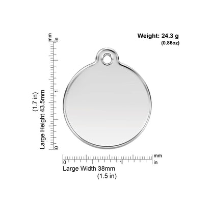 Médaille Cœur Double Violets