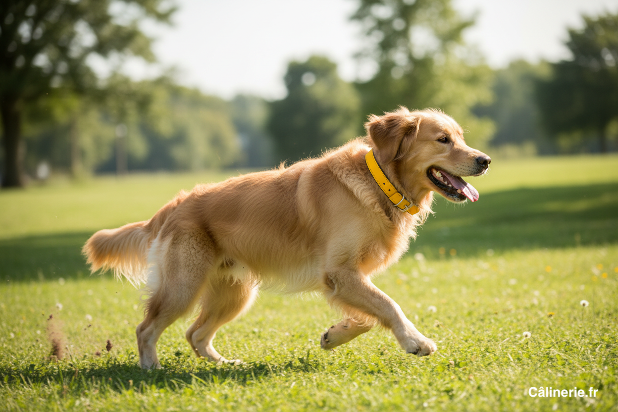 Collier rembourré Gloria Jaune 50 x 2,5 cm