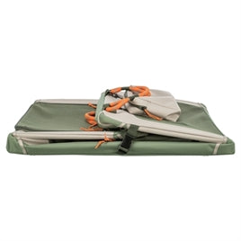 Cage de voyage pliable vert olive/beige 64x95,5 cm