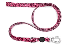 Laisse réglable recyclée Bubble Leo Pink
