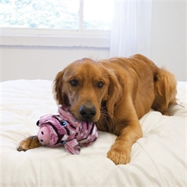 Doudou cochon à rayures