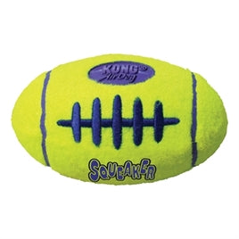 KONG Airdog Squeaker Football - Medium Dog Toy 12.5 cm