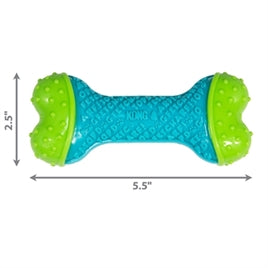 KONG Corestrength Osso - Gioco da Masticare per Cani M/L 17 cm