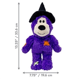 Peluche ours sorcier violet