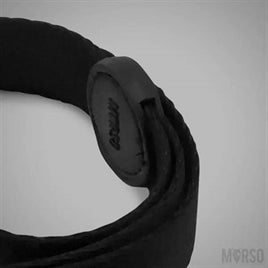 Laisse réglable recyclée Pureness noire – Taille L