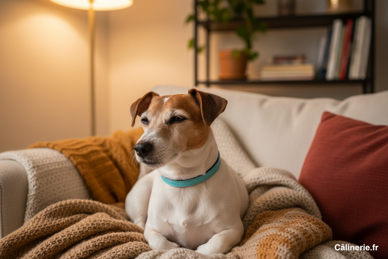 Collier rembourré Gloria Turquoise 30 x 1,5 cm