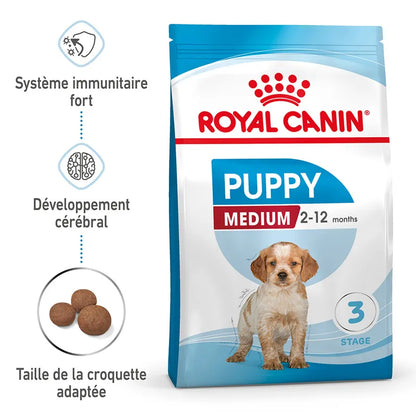 Croquettes Royal Canin Medium Puppy 3kg