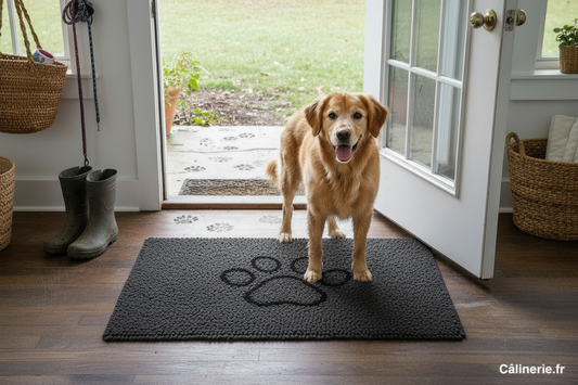 Alfombra para perro Dog Gone Smart Gris 89 x 66 cm