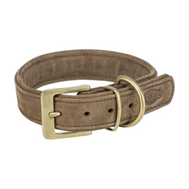 Collier Pure cuir brun