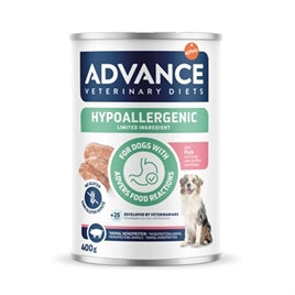Alimentation hypoallergénique au porc pour chiens