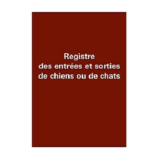 Livre Registre Entrée / Sortie - 500 enregistrements