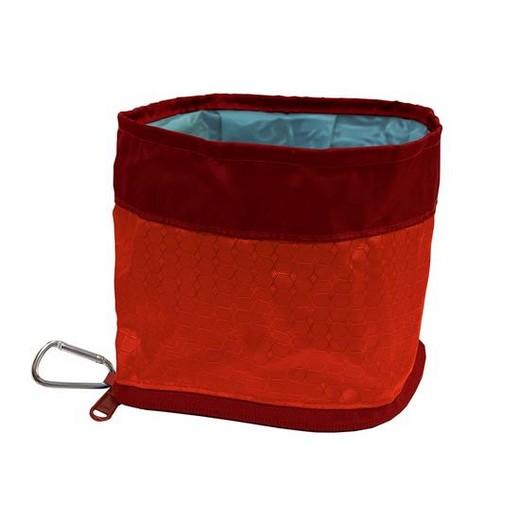 Gamelle de Voyage Pliable Rouge