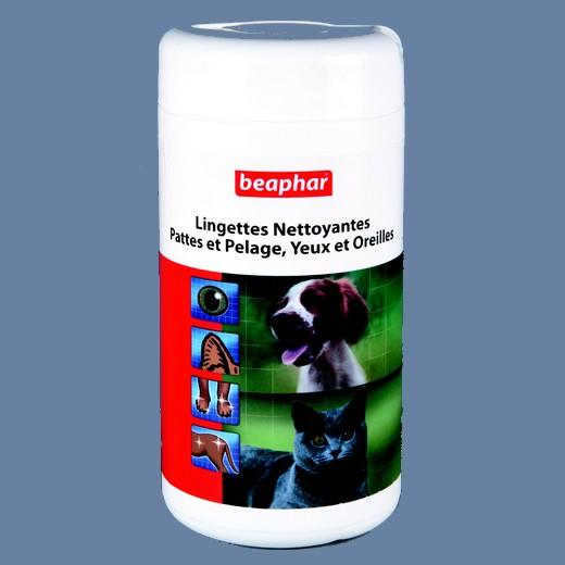 Lingettes Nettoyantes Beaphar - 100 Unités