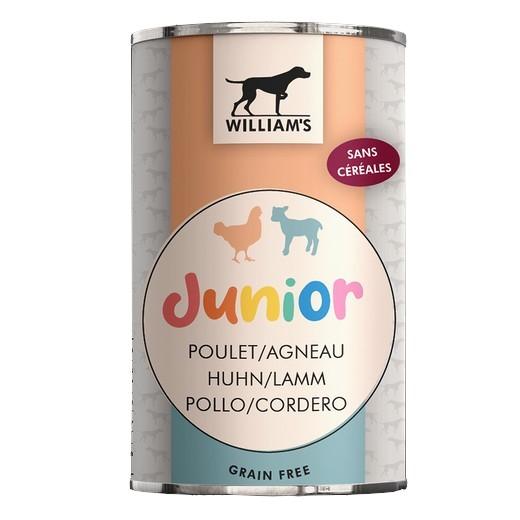 Junior William's Poulet & Agneau - Lot de 6 x 395g