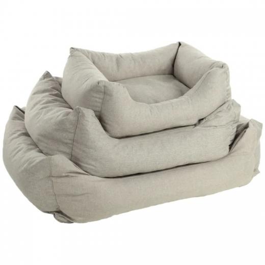 Panier Geneve Rectangle Beige - 80 x 67 x 22 cm